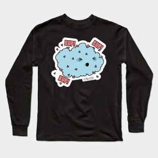 Cute kawaii japan cotton candy sneeze food Long Sleeve T-Shirt